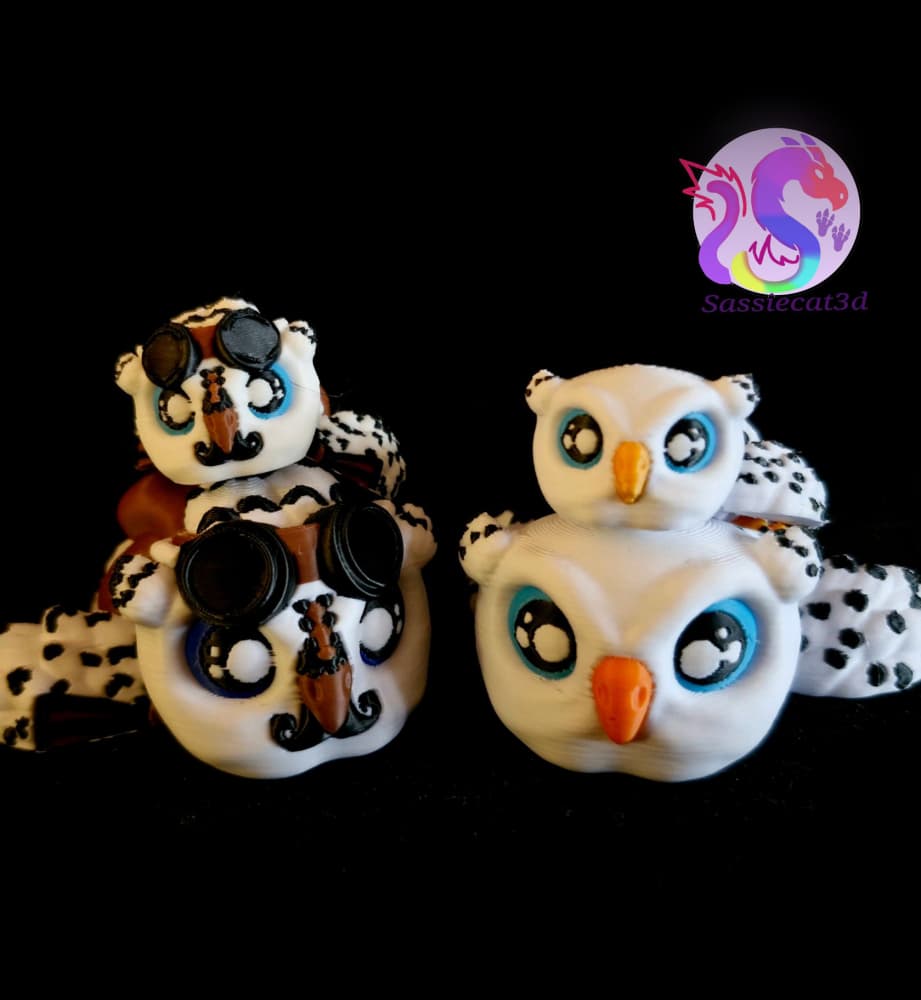 Owl Hatchlings (Personal Use) 3d model