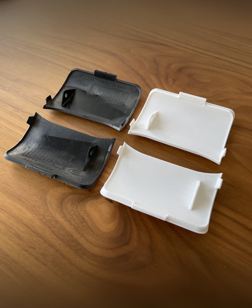 FORD MONDEO MK4 front and back sideskirt jacking point cover saloon estate 3d model