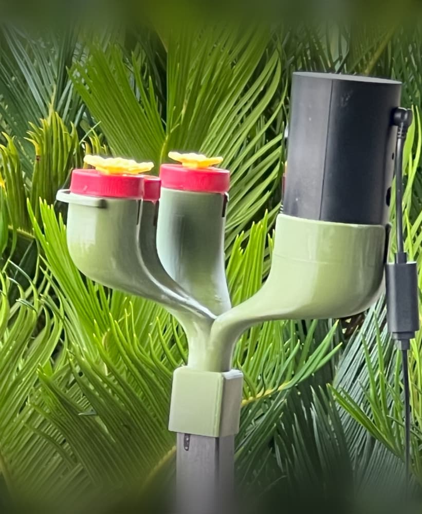 Ring Camera Hummingbird Feeder 3d model