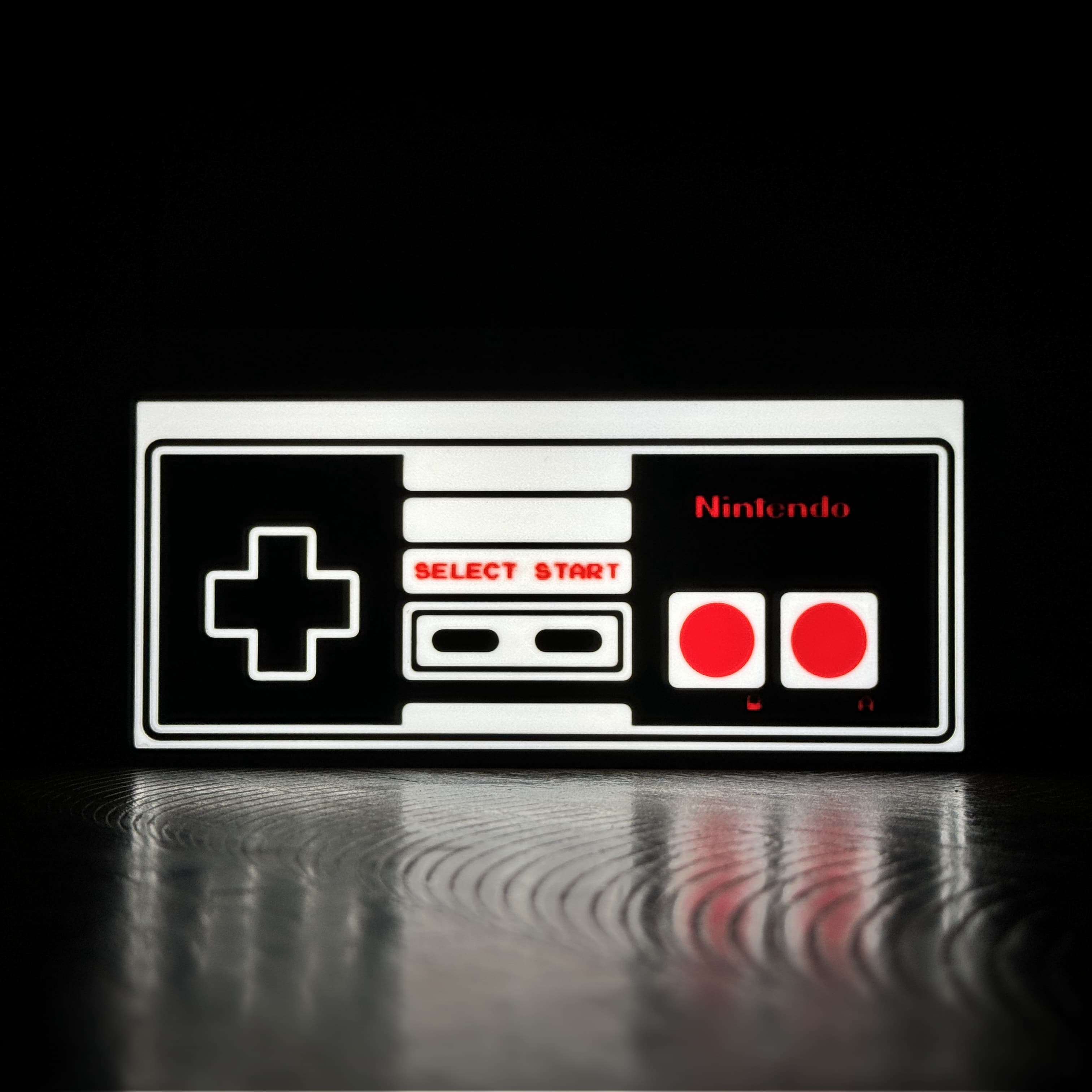 NES Controller Light Box 3d model
