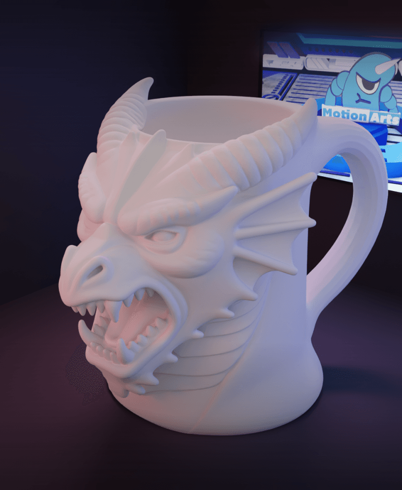 Caneca Dragao.stl 3d model