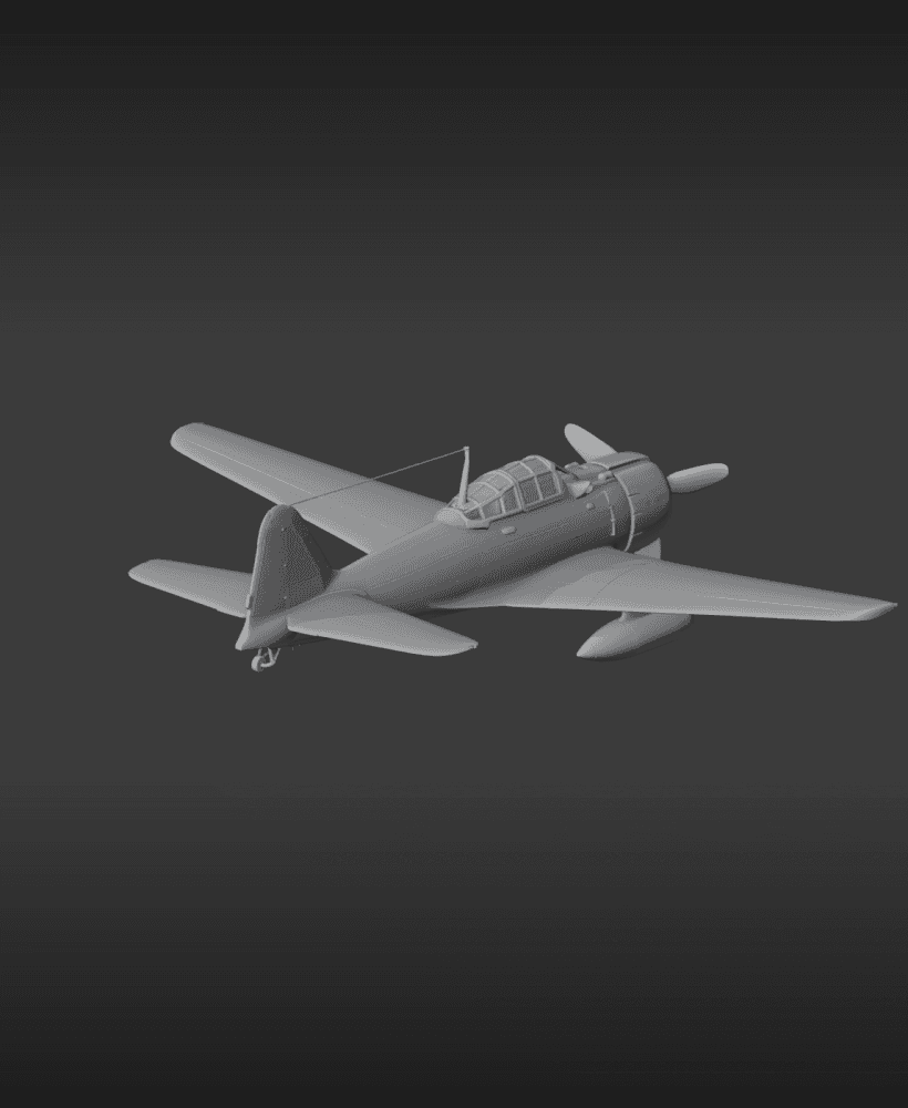 A6M Zero Plane.stl 3d model