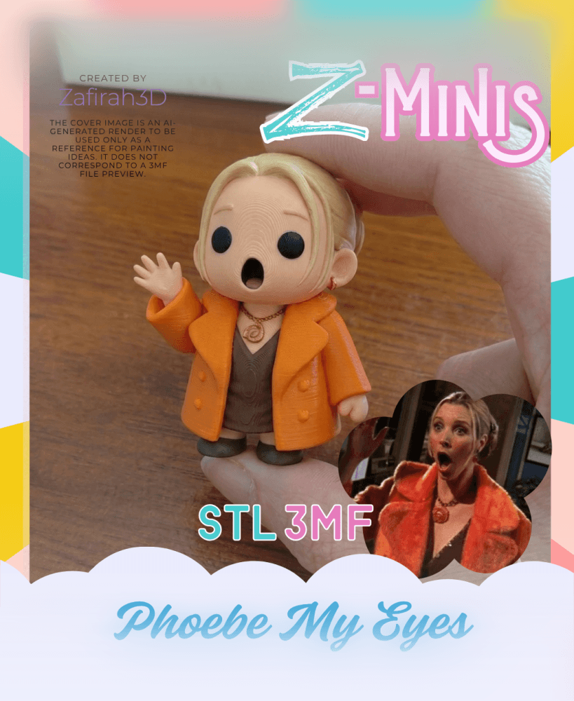 PHOEBE MY EYES Z-MINI 3d model