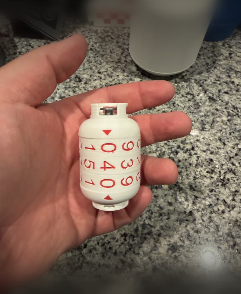 Propane Tracker 3d model