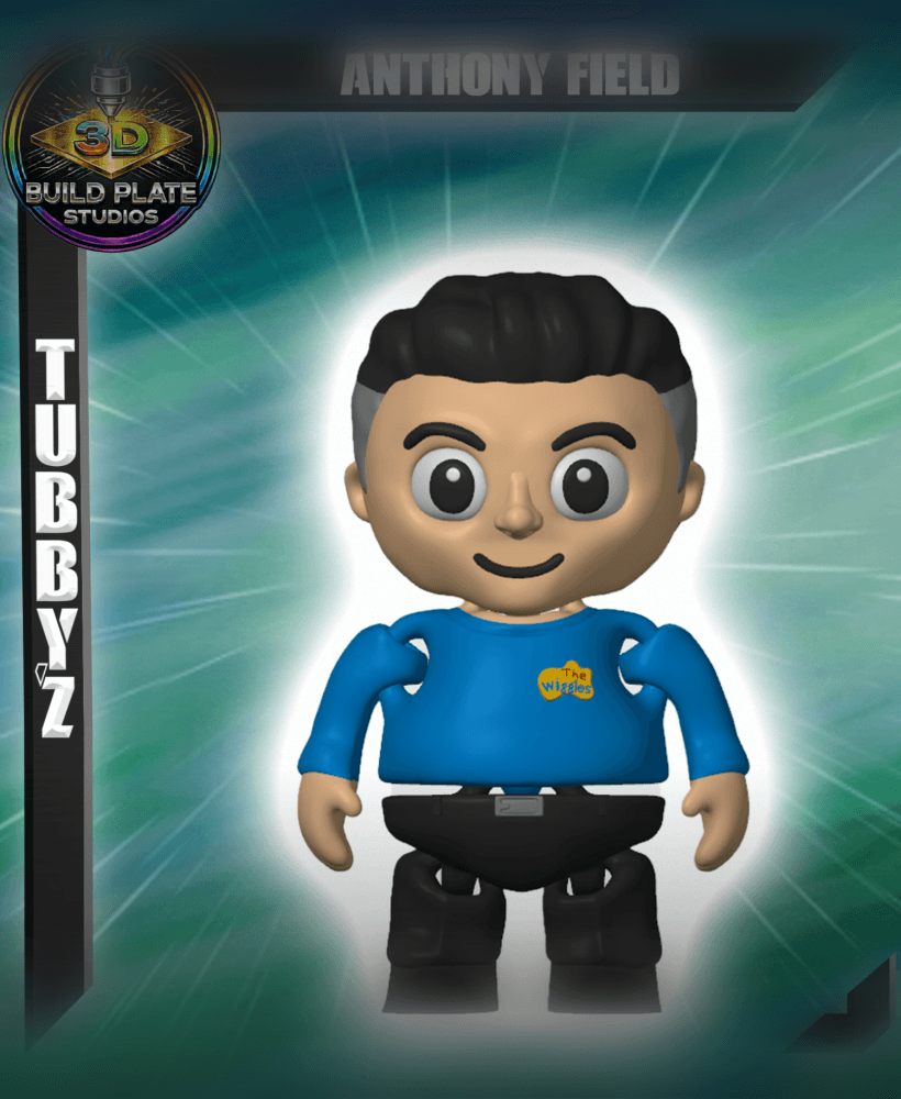Music The Wiggles Anthony Field.3mf 3d model