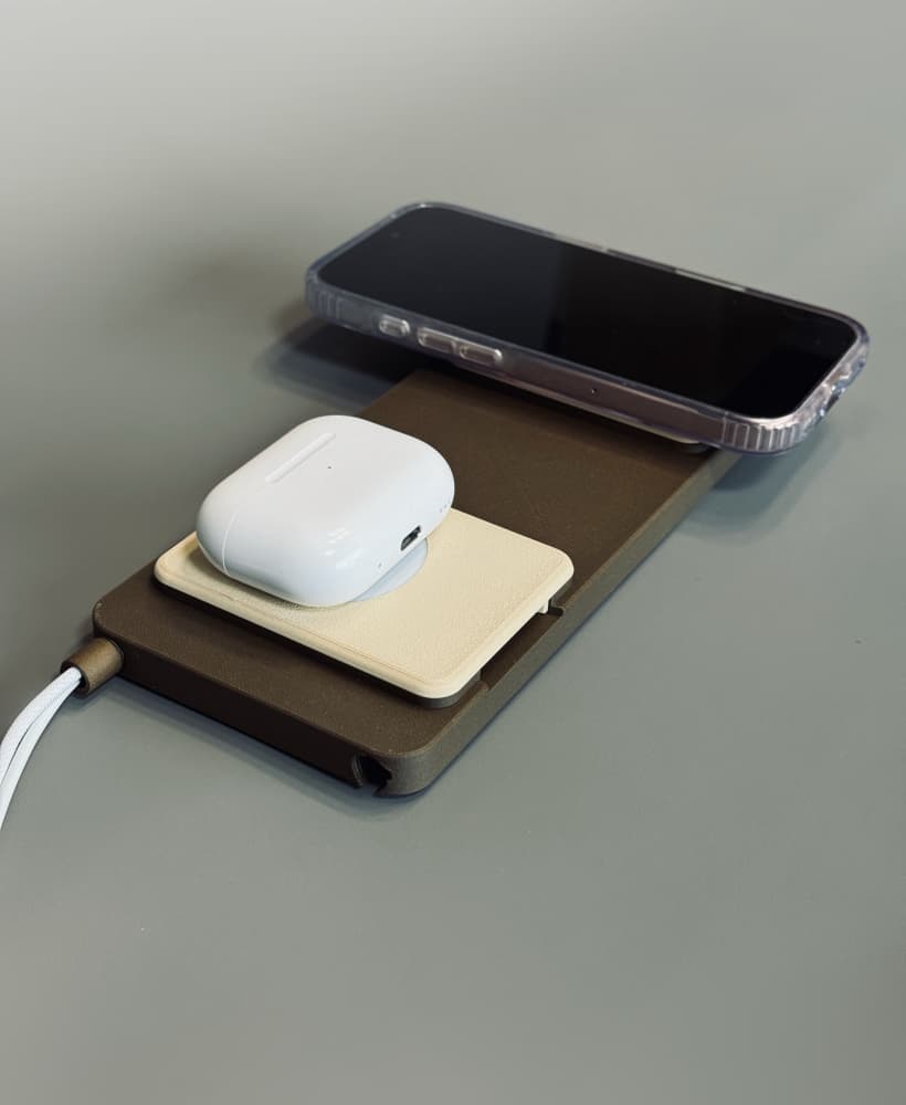 Dual MagSafe Flat Dock 3d model