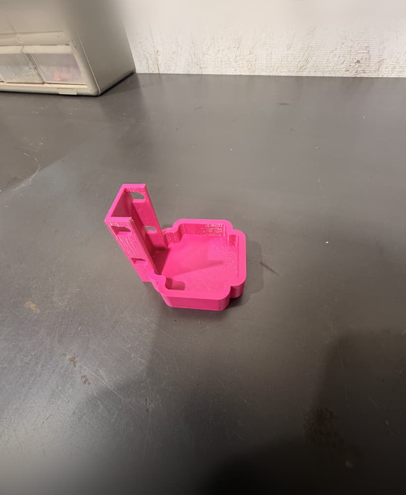 61 mm stepper motor cap .stl 3d model