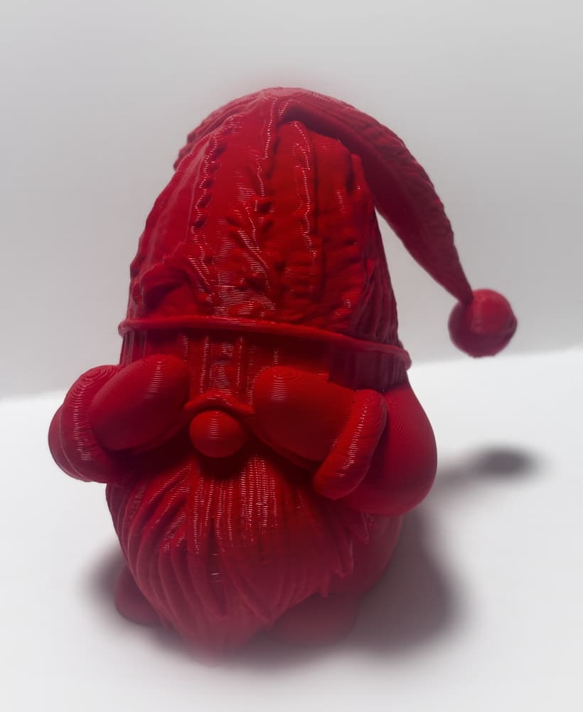 Christmas gnome figurine 3d model