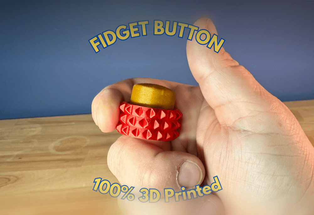 MINI SPIKED BUTTON BY LUKE 3d model