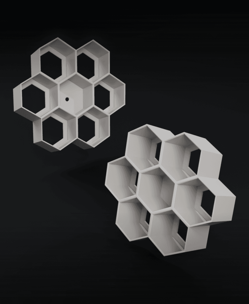 Yet another paint bottle wall mount 3d model