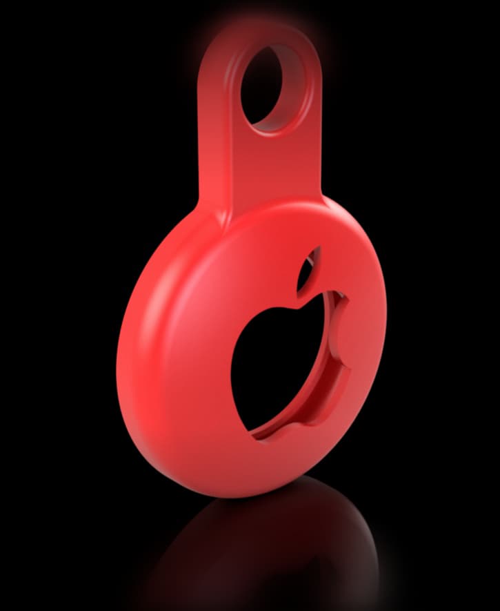 Apple AirTag Case Airtag Cover Airtag Keychain 3d model