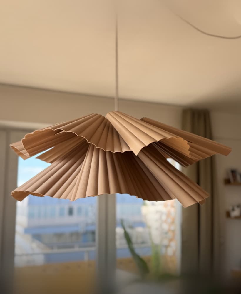 Vlna – Wave Pendant Lamp | E27 3d model