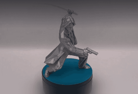 John Wick - Low Poly Assassin 3d model