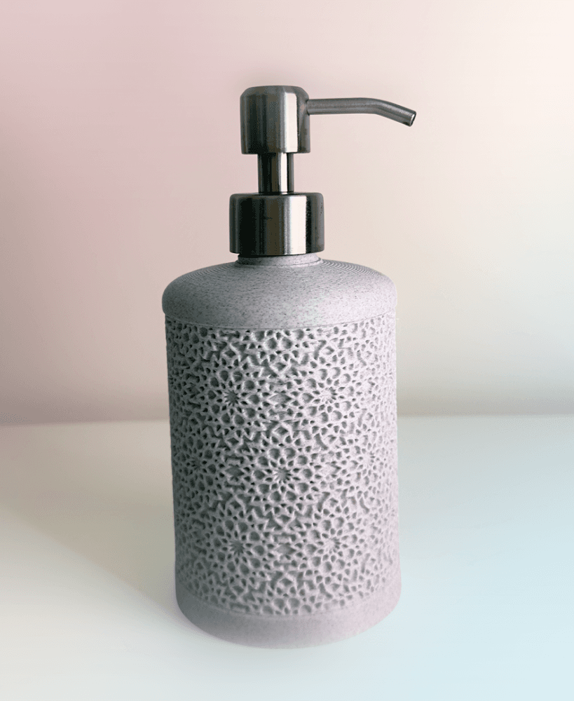 Soap Dispenser Arabic Pattern 3d model