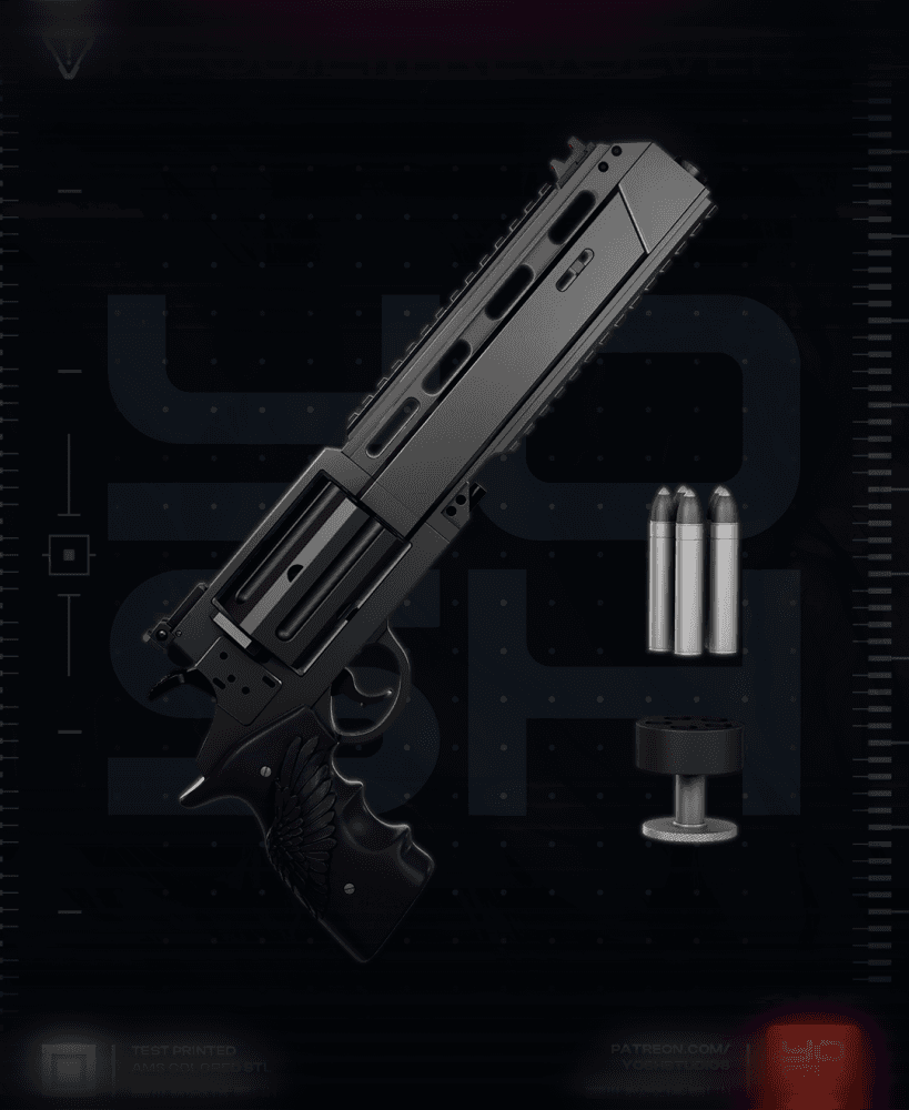 Resident Evil Revolver Requiem 3mf file.3mf 3d model