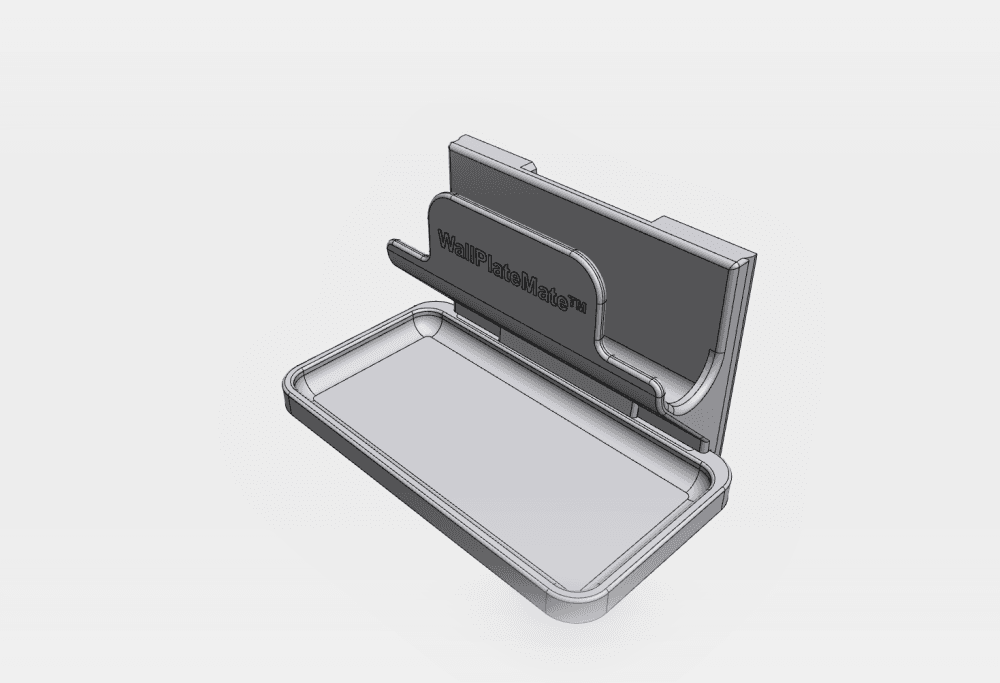 WS2 - Vertical Pocket and Tray 3d model