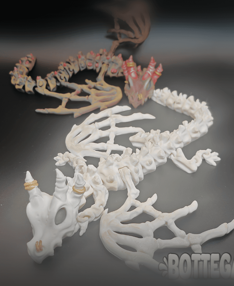 MORTE, the necromance dragon! 3d model