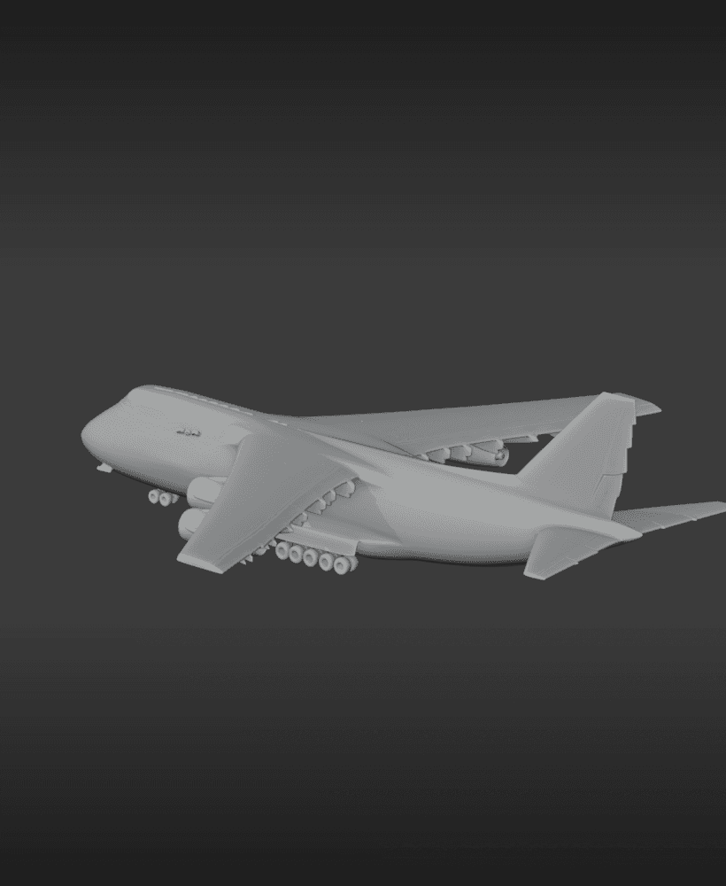 Antonov An-12 Plane.stl 3d model