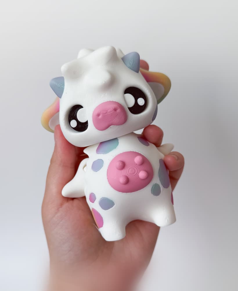 Cow Pixie 3d model
