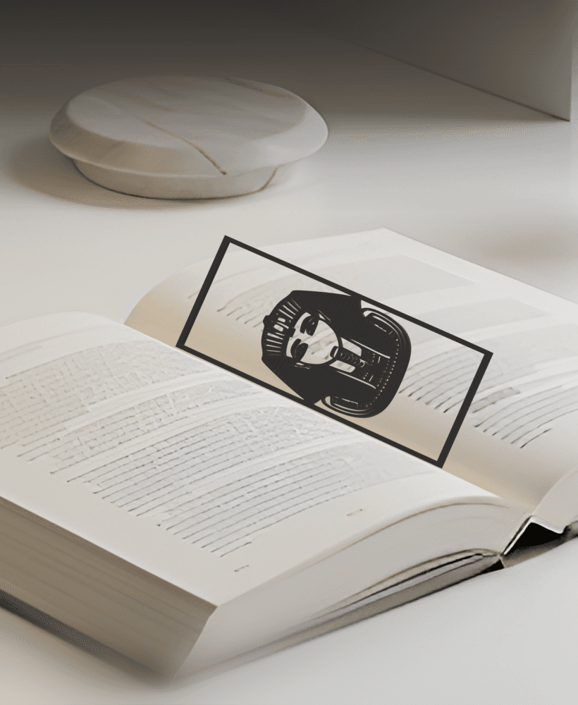 Egpyt Bookmark, Creativity Bookmark, Gift Idea 3d model