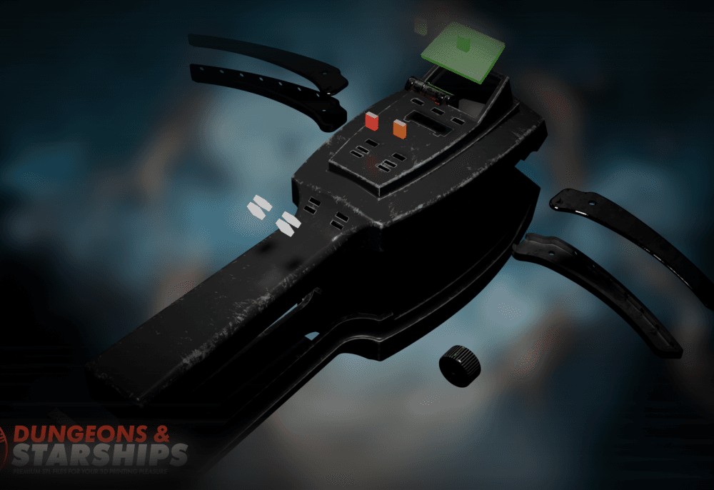 PKE Meter - Ghostbusters 3d model