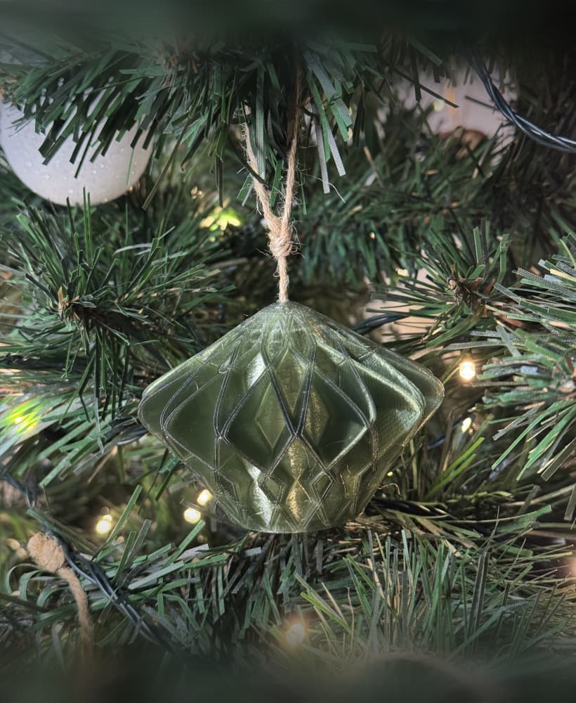 Christmas Ornaments with LED 3d model