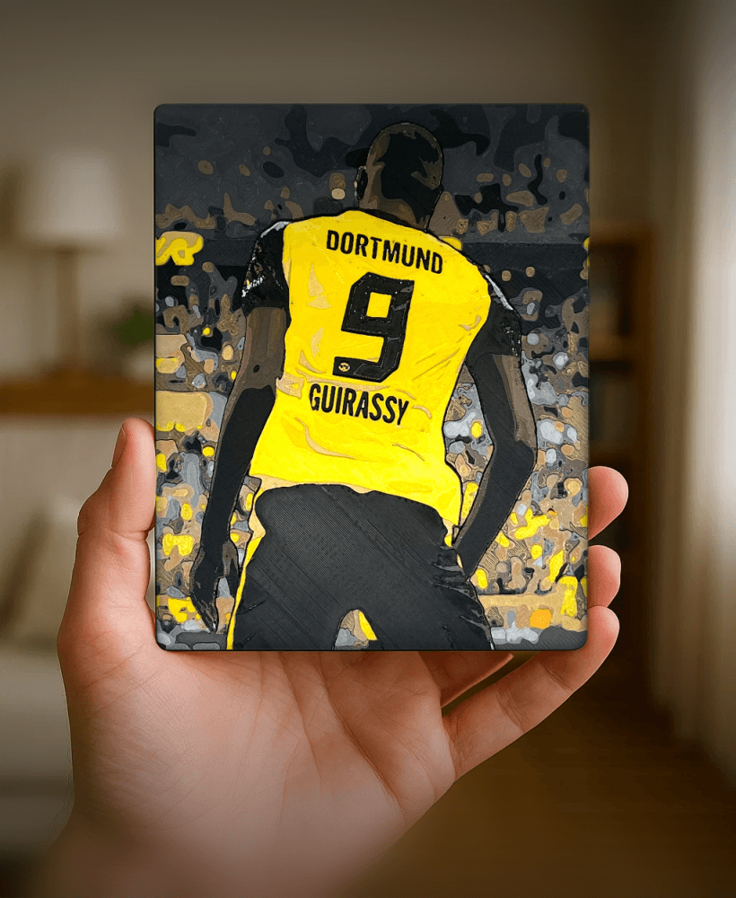 Guirassy – Champions League Hero 3d model