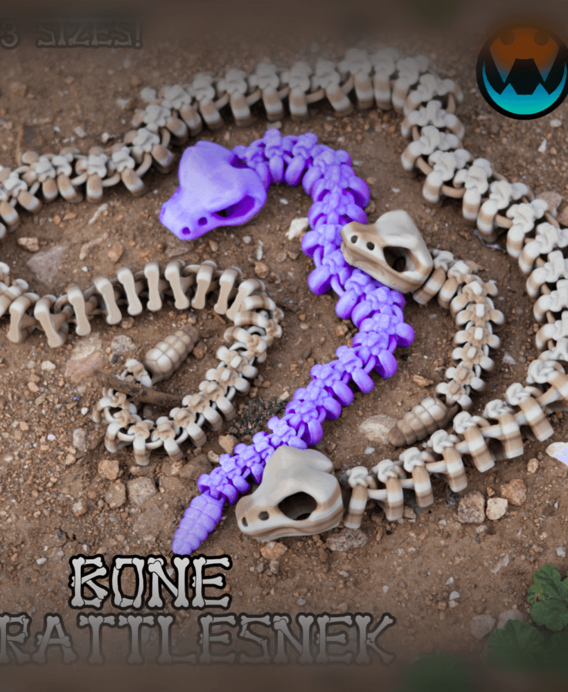 Skeleton RattleSNEK 3d model