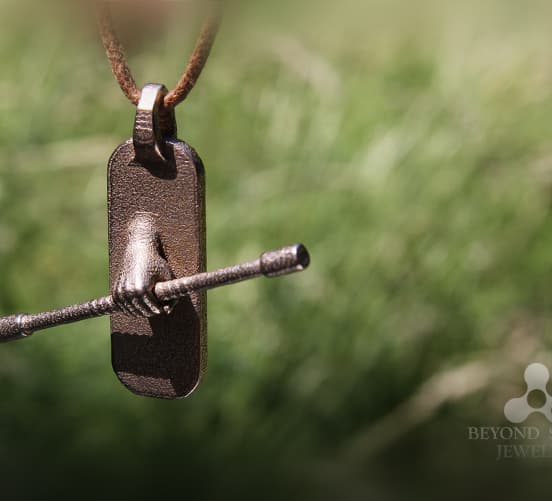 Staff Pendant 3d model
