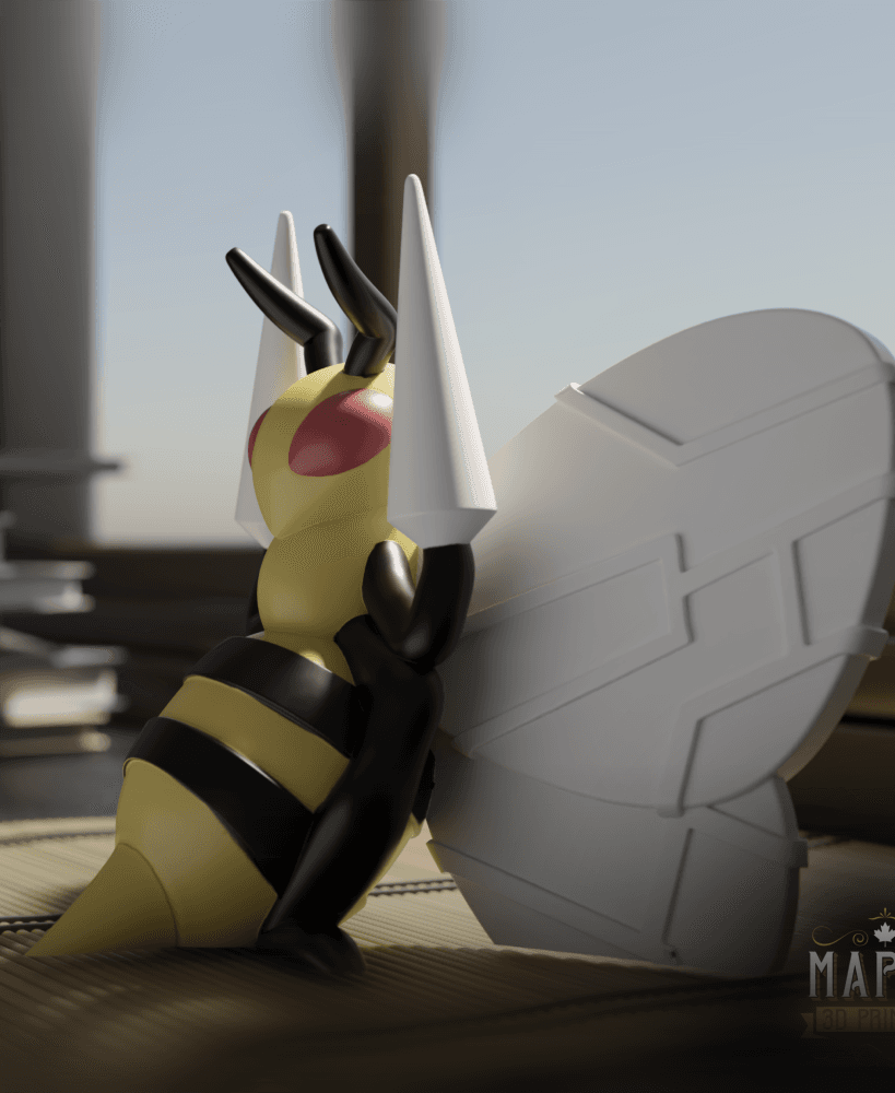 015. Beedrill - Basic & Ornamental - Pokemon 3d model