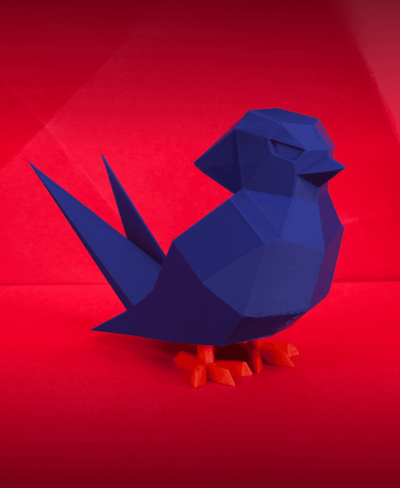Swellow Low Poly Pokemon 3d model
