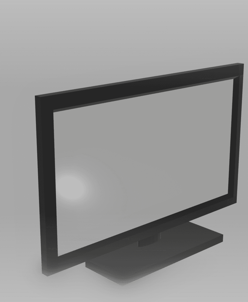 Flat Screen TV 3d model