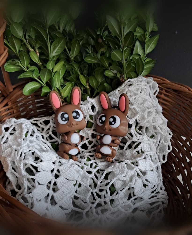 Easter bunny 3d model
