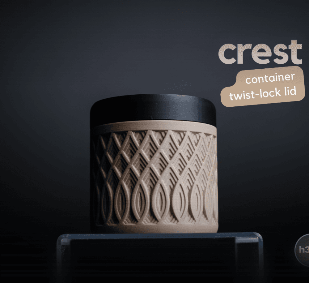 crest · container 3d model