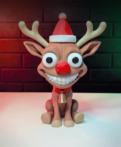 Rudolph The Dead Reindeer 3d model