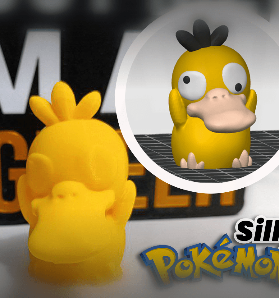 Silly Pokémon - Psyduck 3d model