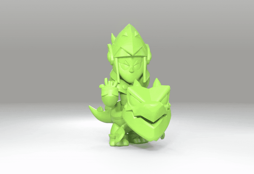 Draco (Original) - Brawl Stars 3d model