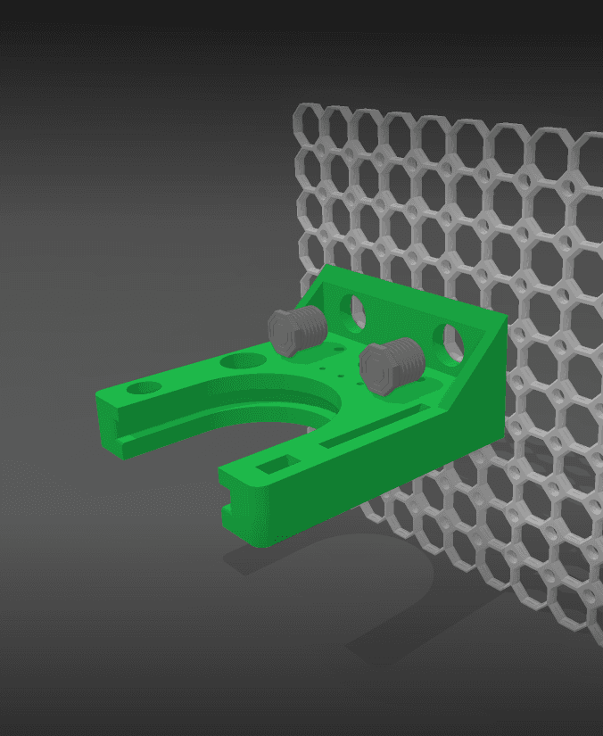 Dillon XL750/750 Toolhead Multiboard Mount (Big Thread Version) 3d model