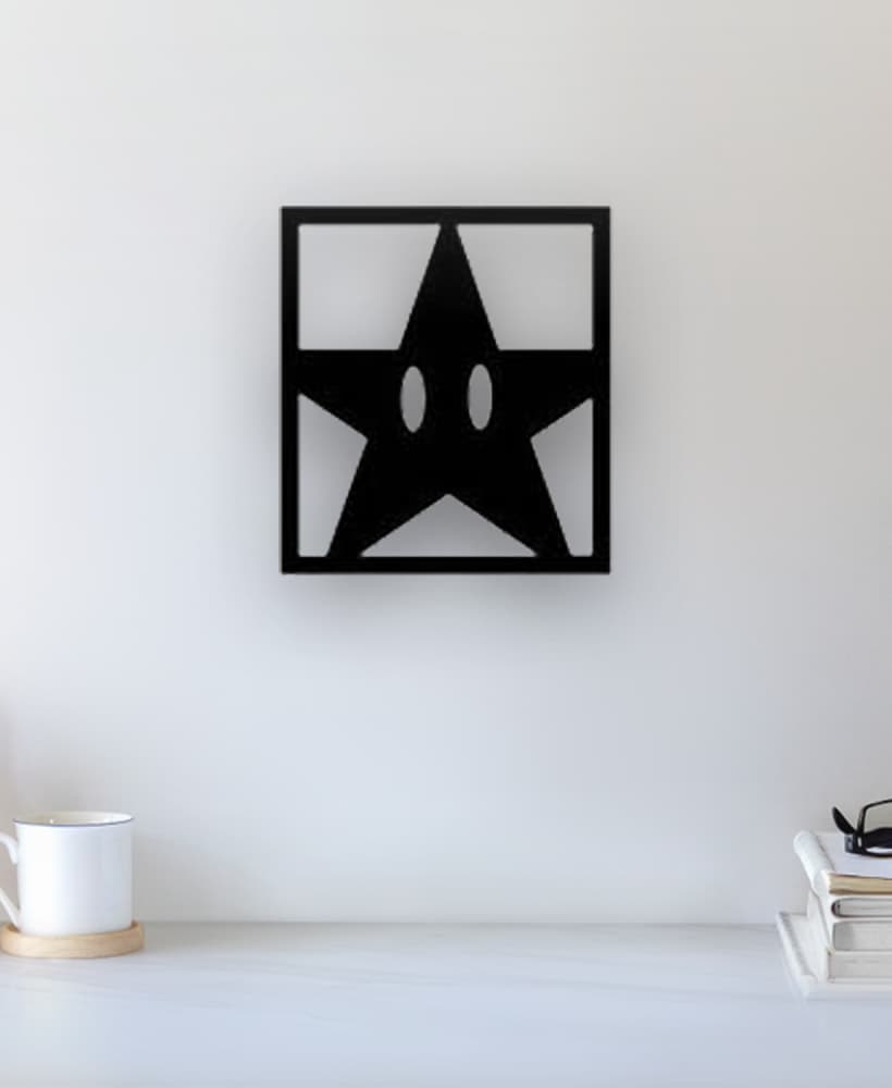 Star Wall Art 3d model