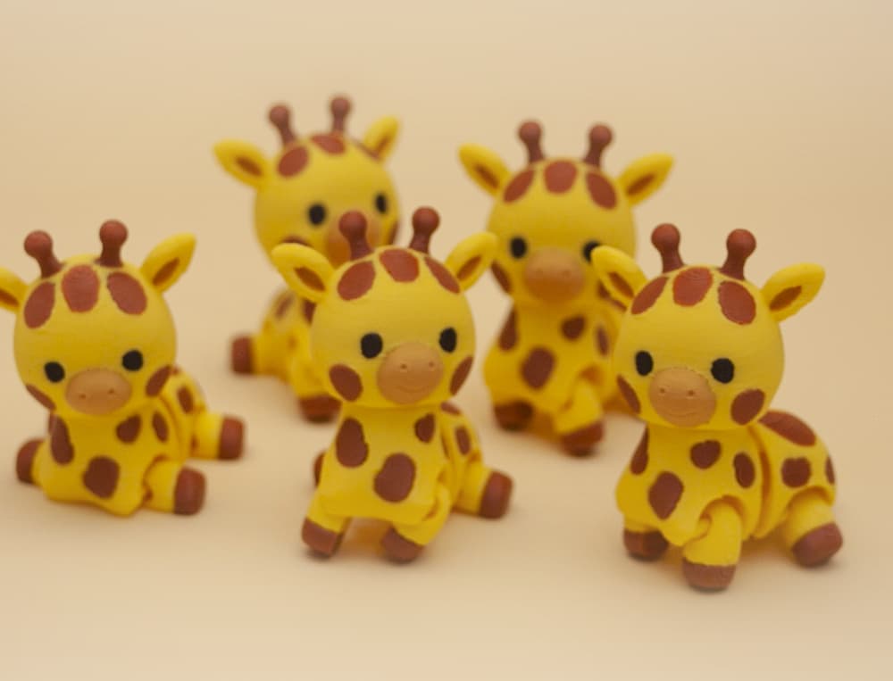 Flexi Giraffe 3d model