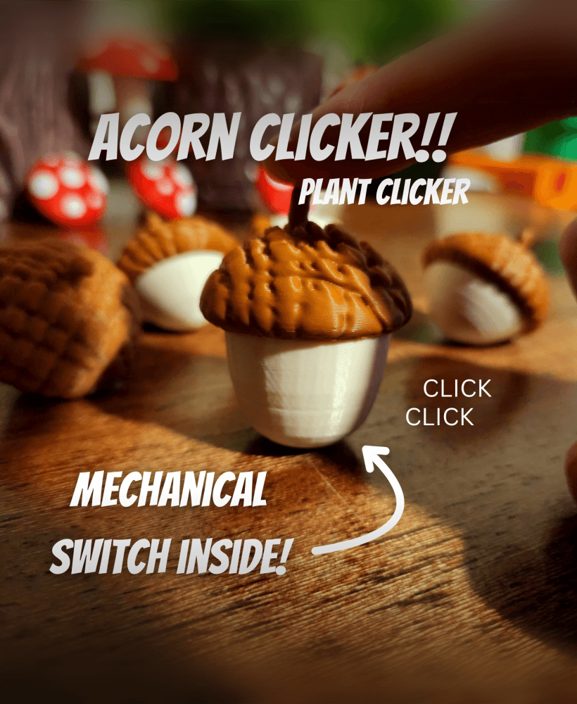 Acorn Clicker!! 3d model