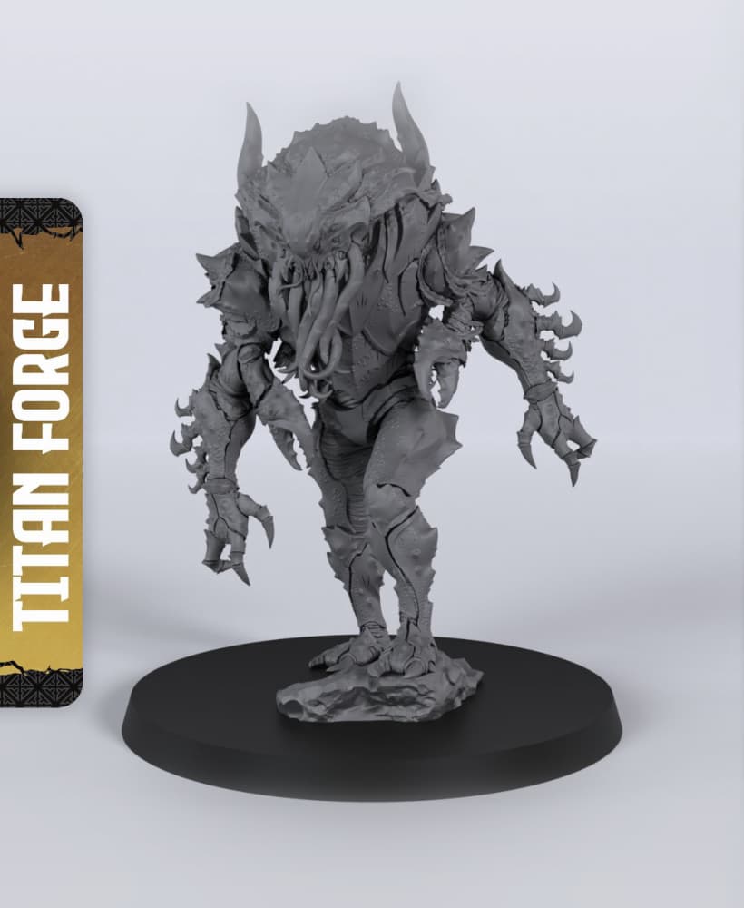 Everdark Kraken - With Free Dragon - 5e DnD Inspired for RPG and Wargamers 3d model