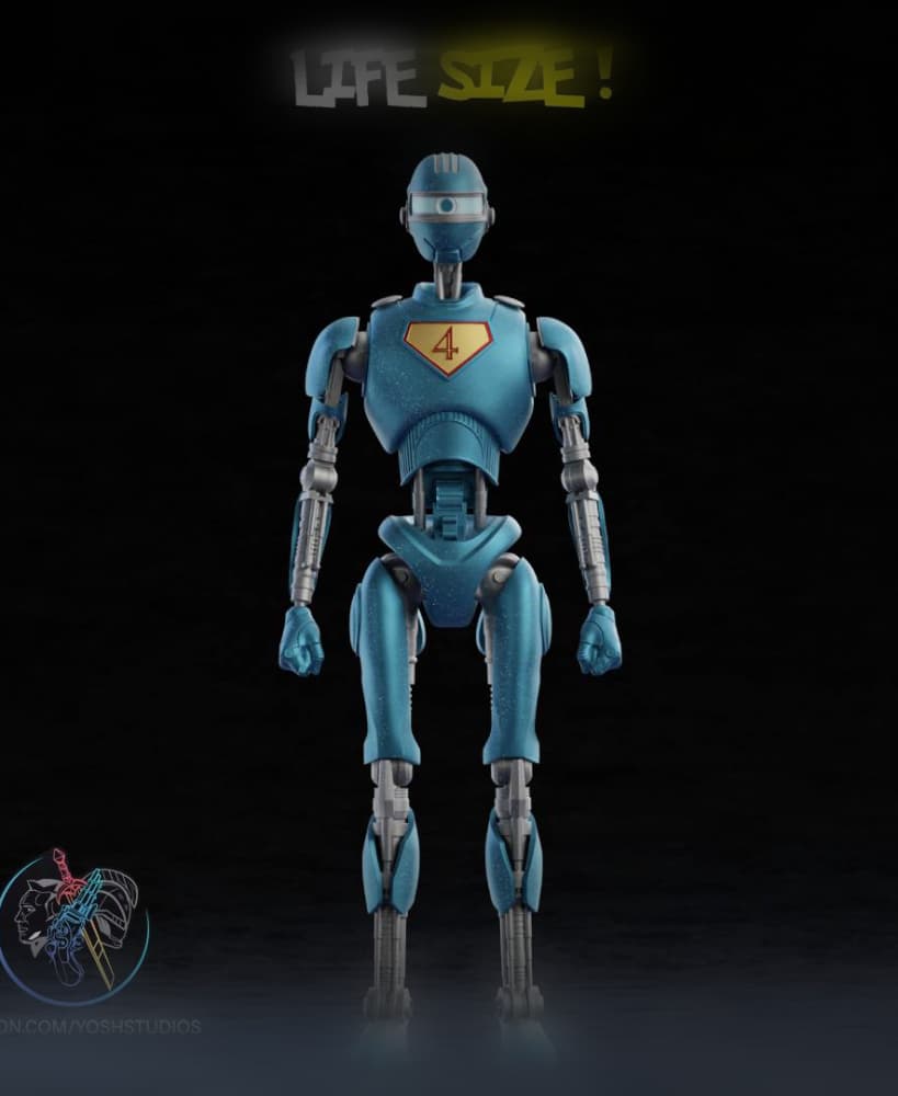 Life Size Gary 3D Printer STL File 3d model