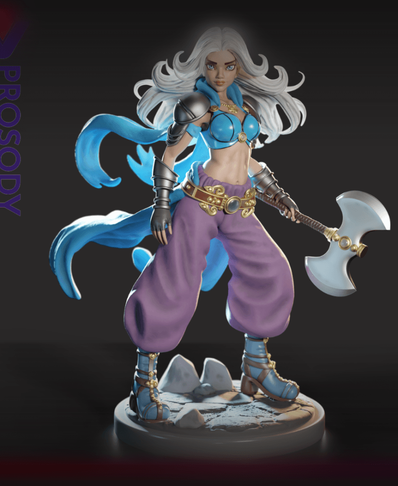 Warrior - 32mm 3d model