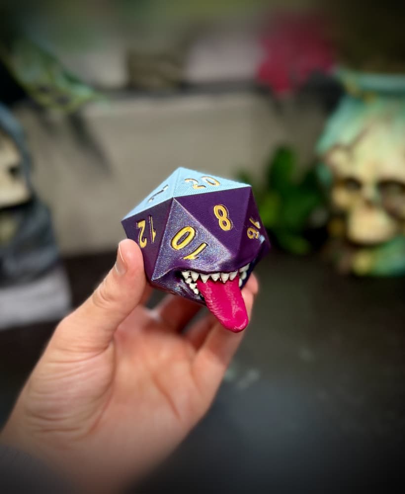 d20 mimic 3d model