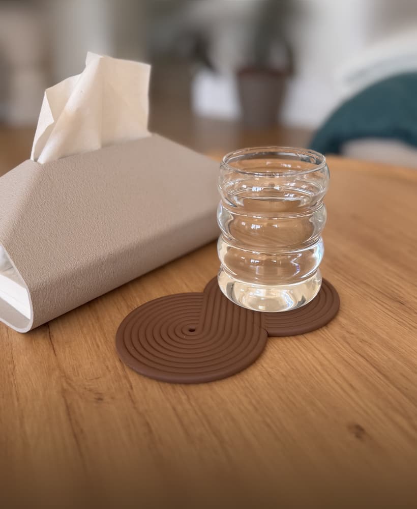 Coasters Tubes 3d model