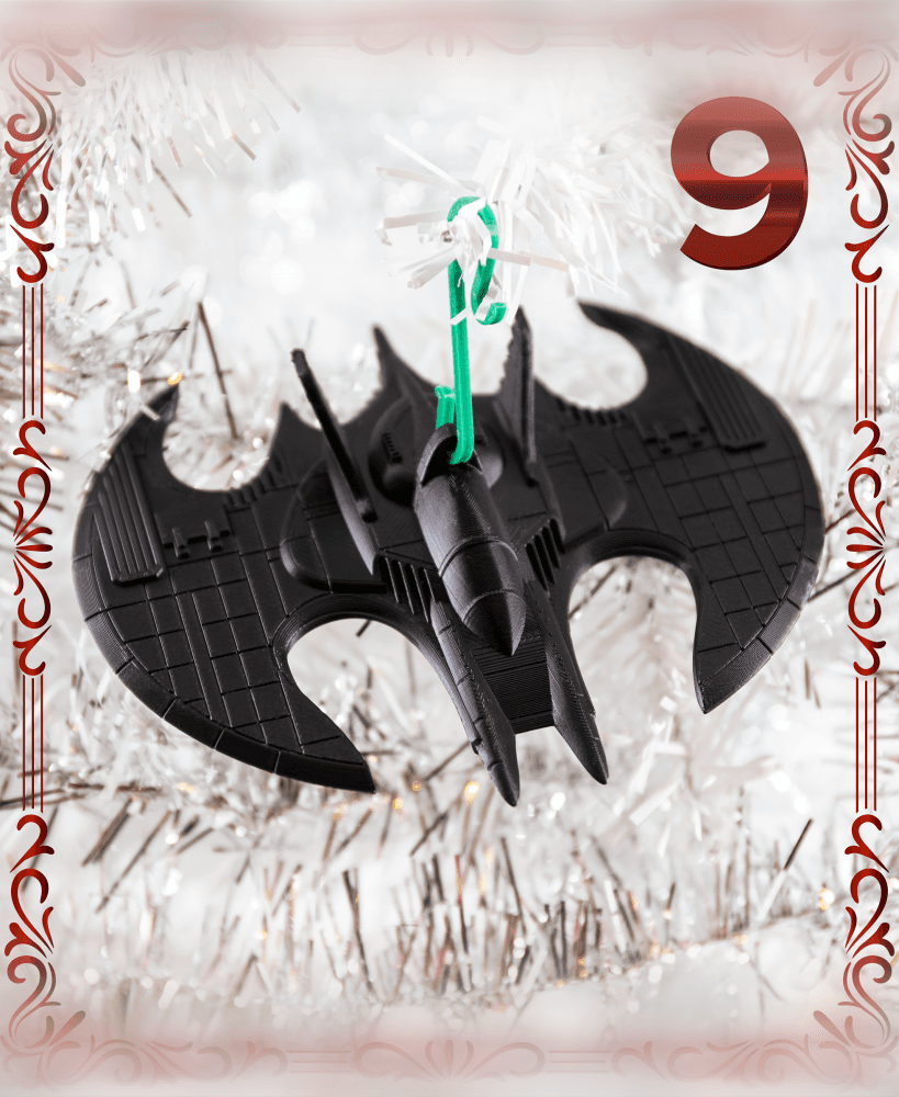 Batwing Ornament - Batman - Christmas Day 9 3d model