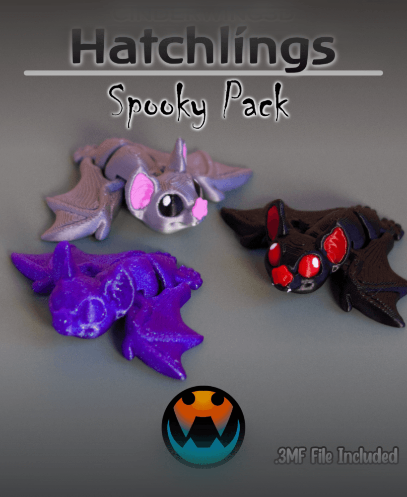 Bat - Cinder Hatchling 3d model