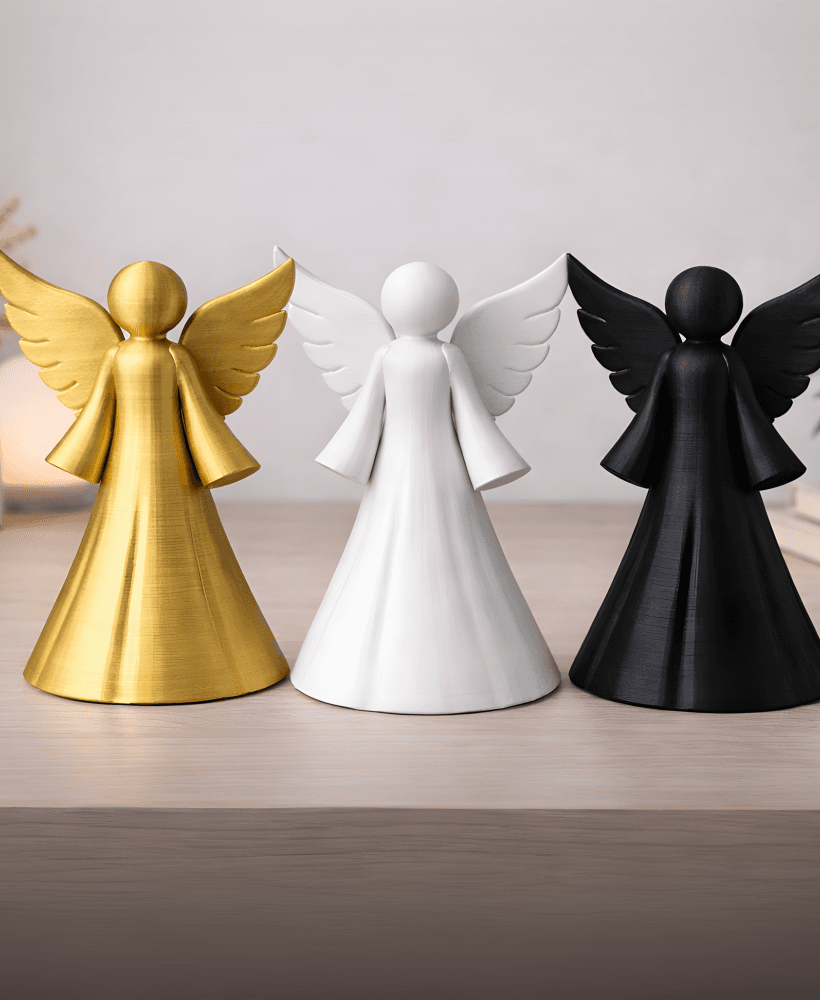 Angel 3D STL File | Angel Statue | Minimalist Angel | Angel Figurine 3d model