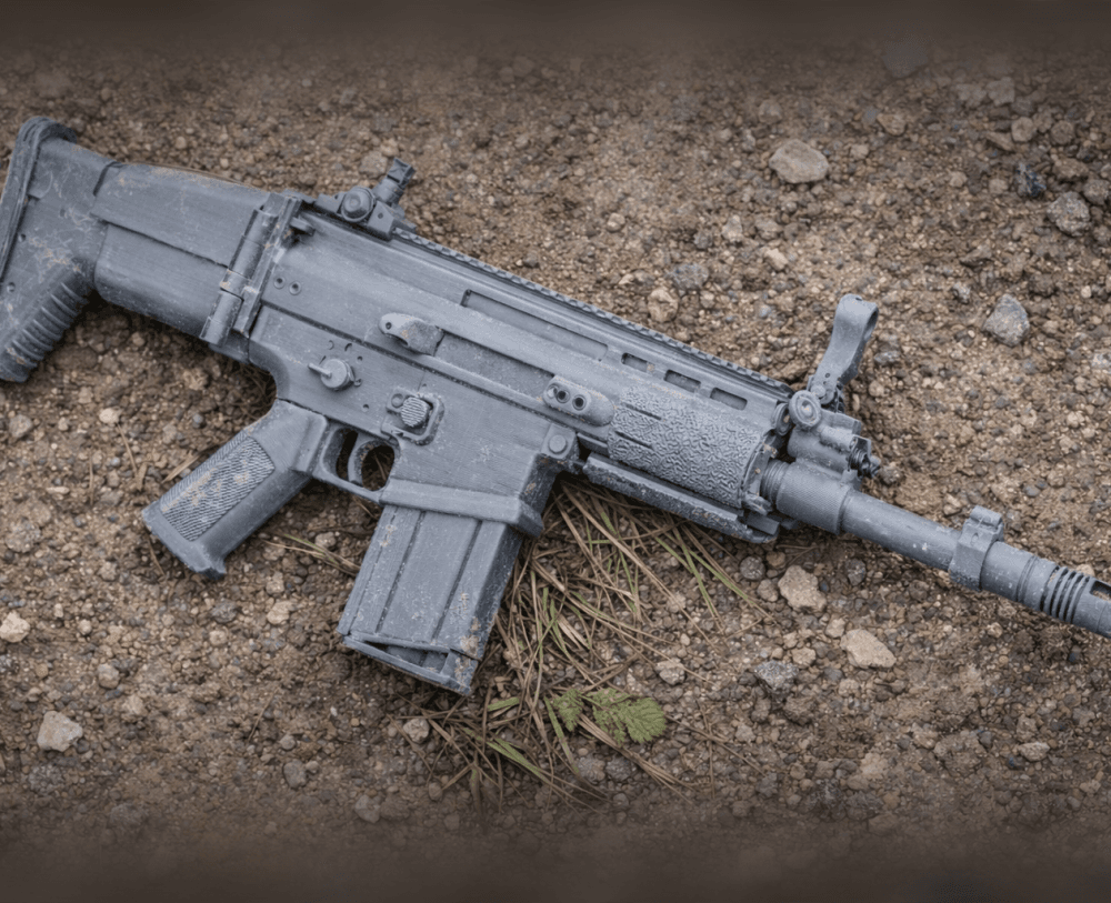 FN Scar H 3d model